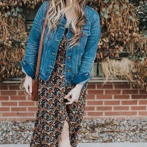 madewell nightflower maxi dress